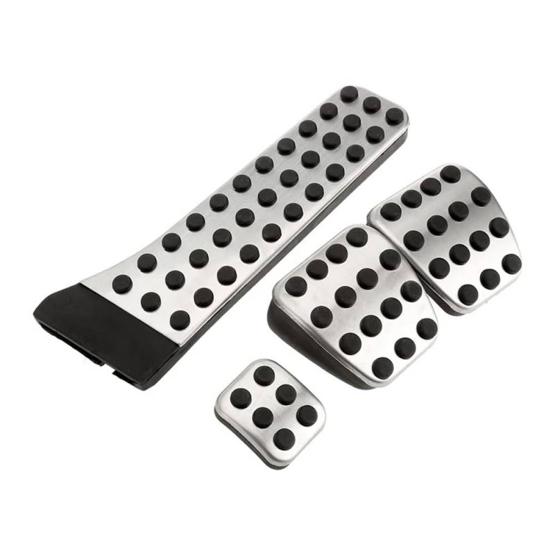 4Pcs Edelstahl Pedal for Mercedes-Benz W202 W203 W204 W124 W210 W211 W212 W218 X204 R172 R231 CE CLS Glk SLK von VFENSE