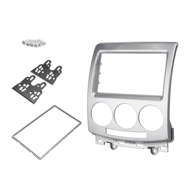 CD-DVD-Stereo-Panel for Ford I-Max 2007+, Mazda 5 Premacy 2005+, 2 Din Audio-Radio-Fascia, CD-Trimm-Kit, Rahmen, Facia-Platte von VFENSE