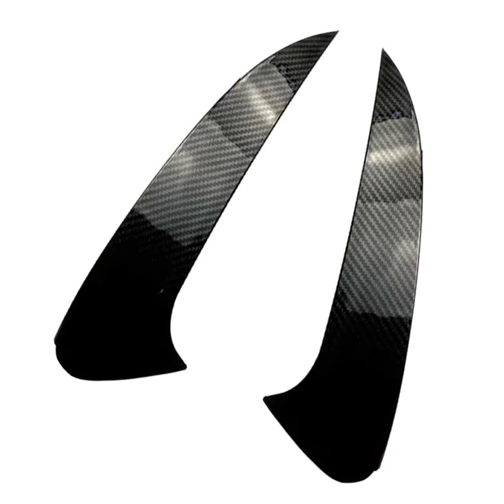 VFENSE for Mercedes-Benz GLE Coupe C292 2015-2018 Heckentlüftungsleiste Stoßstangenleiste Lippe Seiten-Canards Fin Splitter ABS glänzend/Carbon Schwarz(Black-Carbon Fiber) von VFENSE