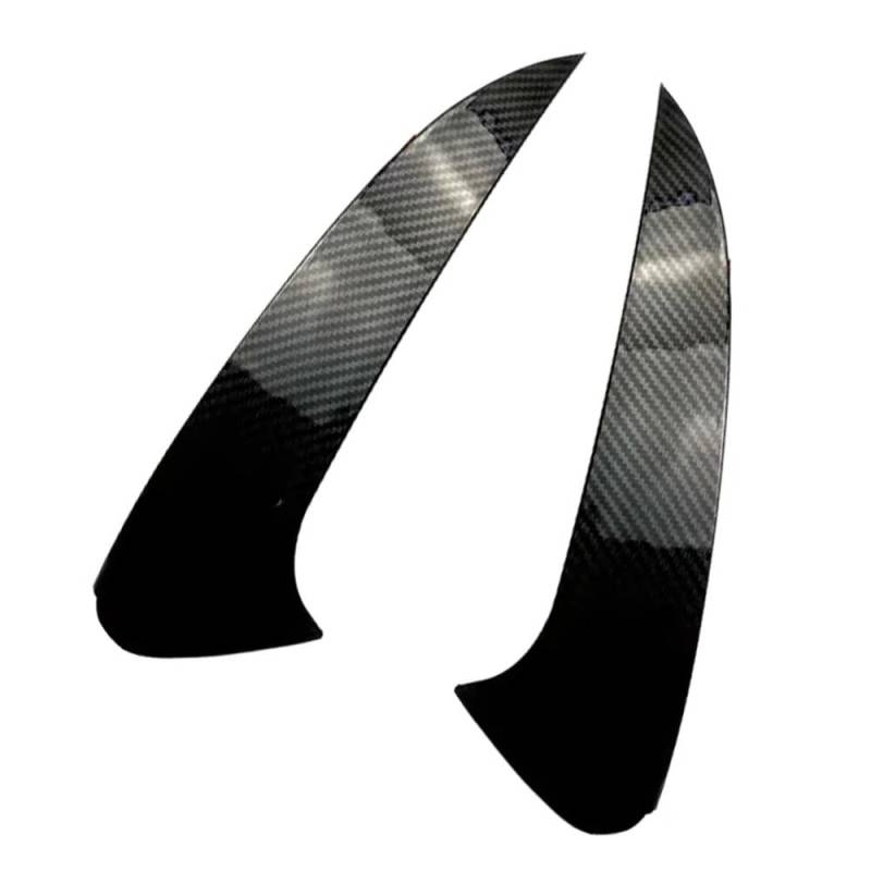 VFENSE for Mercedes-Benz GLE Coupe C292 2015-2018 Heckentlüftungsleiste Stoßstangenleiste Lippe Seiten-Canards Fin Splitter ABS glänzend/Carbon Schwarz(Black-Carbon Fiber) von VFENSE