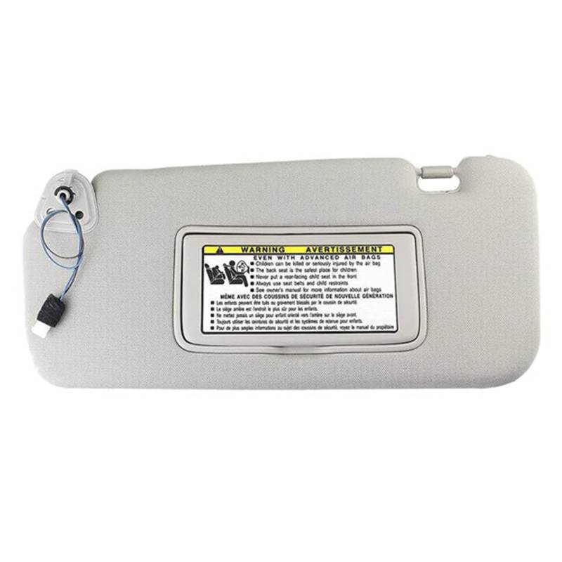 Linke Fahrer-Sonnenblende Sonnenblende for Nissan Murano 2009–2014 Sonnenblende Abdeckung Schatten Sonnenschirm W/Spiegel 96401-1AA1B von VFENSE