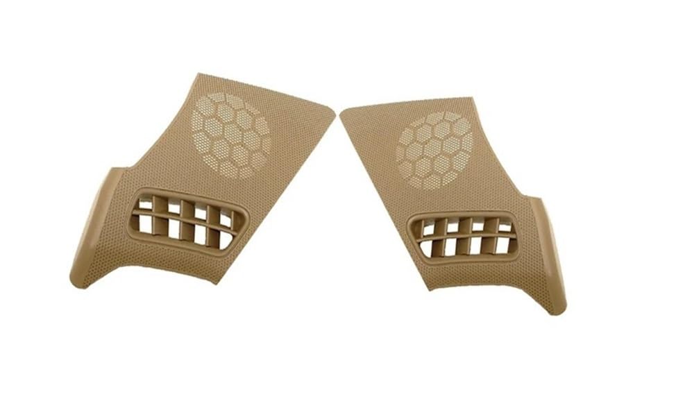 VFENSE 1 Paar for Dash Air Vent Lautsprecher Abdeckung A2106800539 A2106800639 for Mercedes W210 E300 320 350 420 430 1996-2003 Horn Abdeckung(Beige) von VFENSE