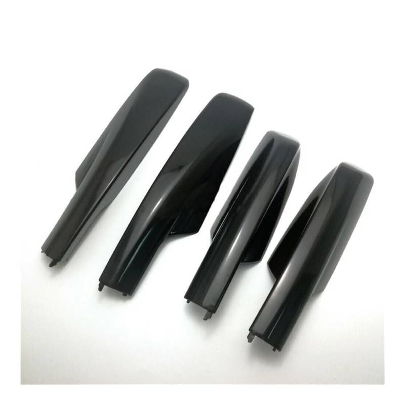 VFENSE 4Pcs Schwarz Dach Rack Abdeckung Schiene Ende Shell for Toyota Highlander XU20 2001-2007 von VFENSE