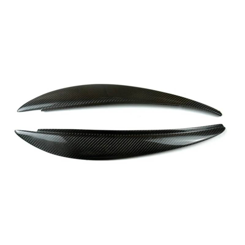 VFENSE for 2006-2010 for Peugeot 206 Carbon Fiber Front Scheinwerfer Abdeckung Kopf Licht Lampe Augenlid Augenbraue Trim von VFENSE