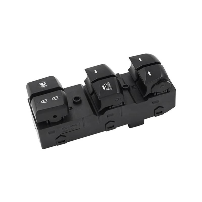 for Hyundai Elantra 2011 2012 2013 2014 2015 Power Master Fensterheber-Steuerschalter LHD 93570-3X000 Schwarz von VFENSE