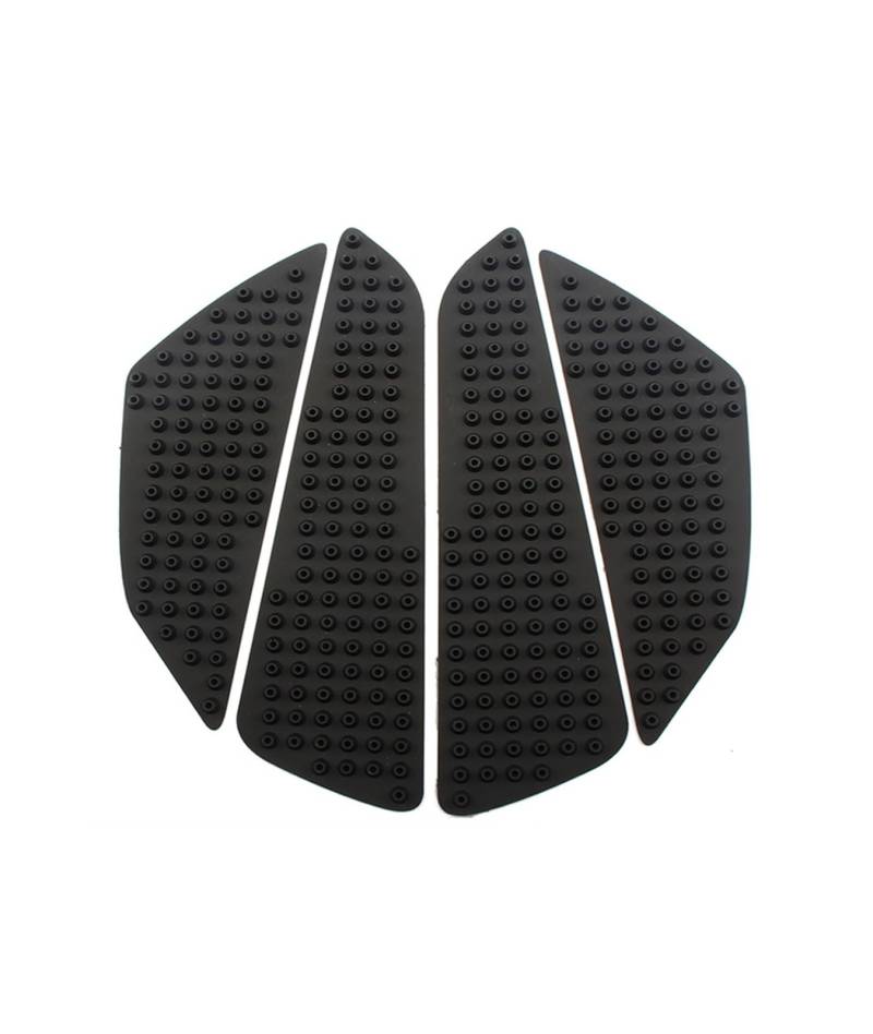 Benutzerdefinierte Motorrad Tank Aufkleber Anti-Slip Klebstoff Tank Seite Traktion Pads Gummis Pad Für CBR600RR 07 Universal(Black A) von VFHERCD