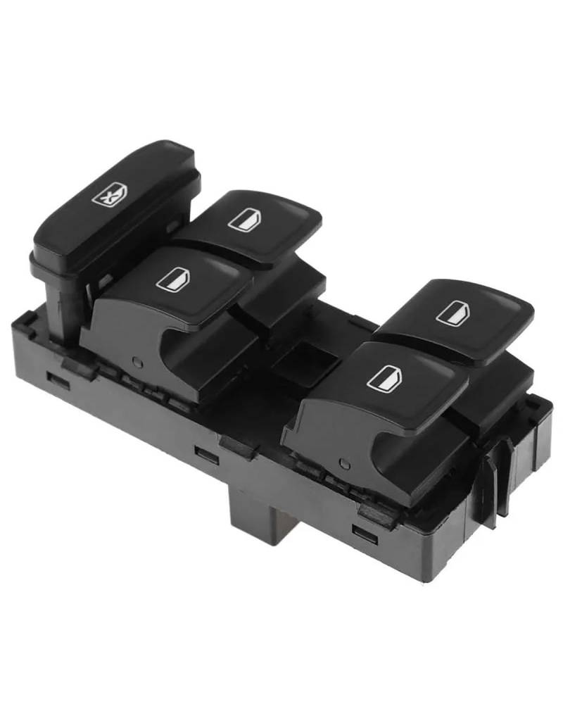 Fensterheber Schalter 1PC Auto Electric Power Master Fenster Schalter Taste Für Skoda Für Octavia Faibia OE: 5E0959857 5E0959855 5E 0 959 855(Window Switch) von VFHERCD