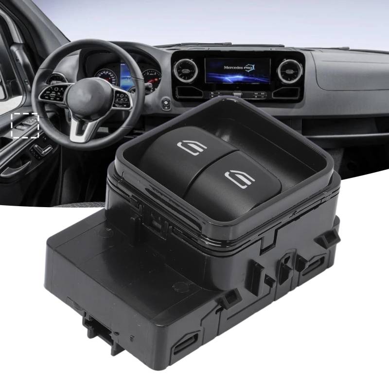 Fensterheber Schalter 1PC Auto Fenster Schalter Fenster Liift Control Taste Fahrerseite Für Benz Sprinter 907 2019 2020 2021 OE: a9079058902 von VFHERCD