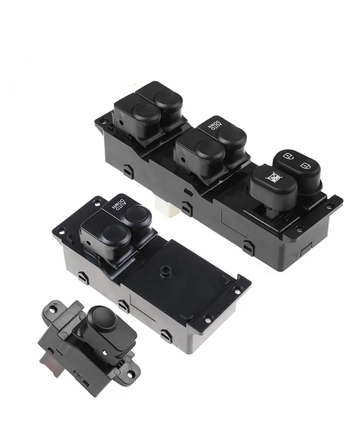 Fensterheber Schalter 1PC Auto Power Master Fenster Control Schalter Taste Für Für Accent 2010-2014 Oe:93570-0U110 93570-0U010 93581-0U000(Power Window Switch) von VFHERCD