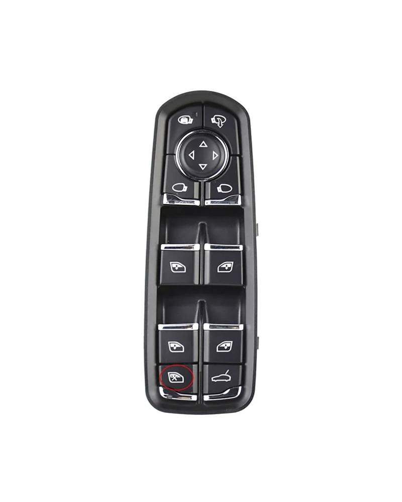 Fensterheber Schalter 1PC Power Passagier Fahrer Fenster Control Schalter Taste Konsole Für PanameraES Für Cayenne Für 2010-2018 OE:7PP959858AEDML 7PP959858AF(With Window Logo) von VFHERCD