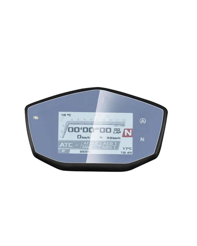Für Aprilia Für RS660 Für RS 660 2020-2022 Motorrad Instrument Cluster Kratzschutz Film Dashboard Screen Protector(3pcs) von VFHERCD
