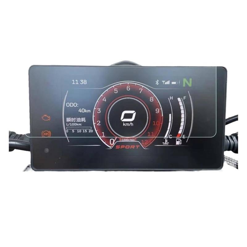 Für CFMOTO Für 250SR NK250 NK 400GT 650GT Motorrad Zubehör Cluster Anti Scratch Meter Film Dashboard Abdeckung Screen Protector(5 PCS) von VFHERCD