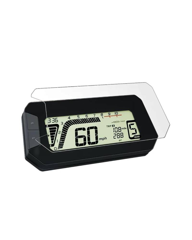 Für CRF300L Für CRF 300L Für Rally Für MSX125 MSX 125 2021 Motorrad Scratch Cluster Screen Dashboard Schutz Instrument Film(4 STES) von VFHERCD