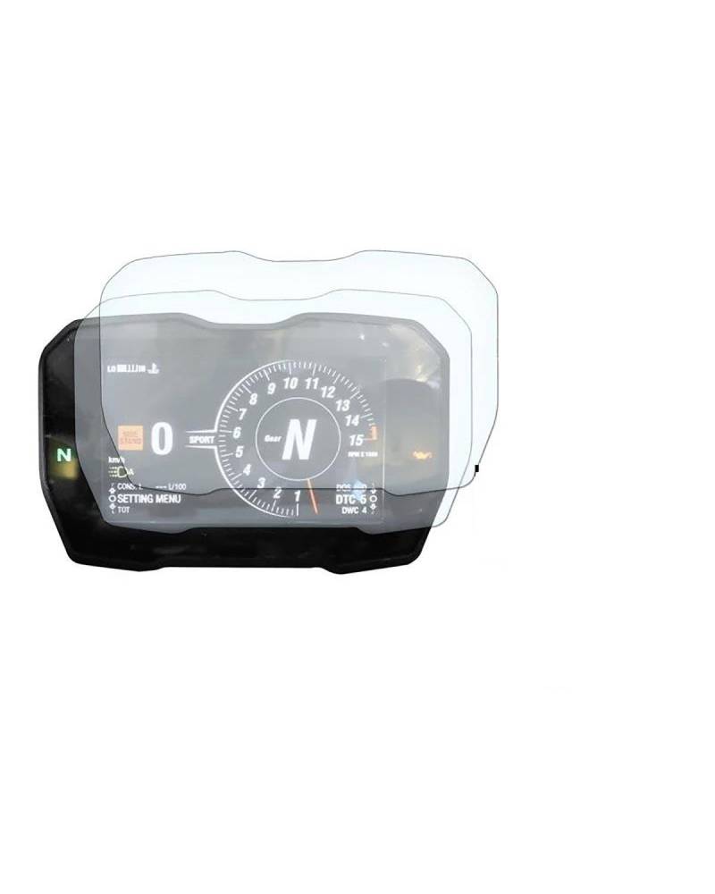Für Ducati Für Panigale V4 18 Für Streetfighter V4 20 TPU Motorrad Cluster Scratch Schutz Film Screen Protector(2 Pieces) von VFHERCD