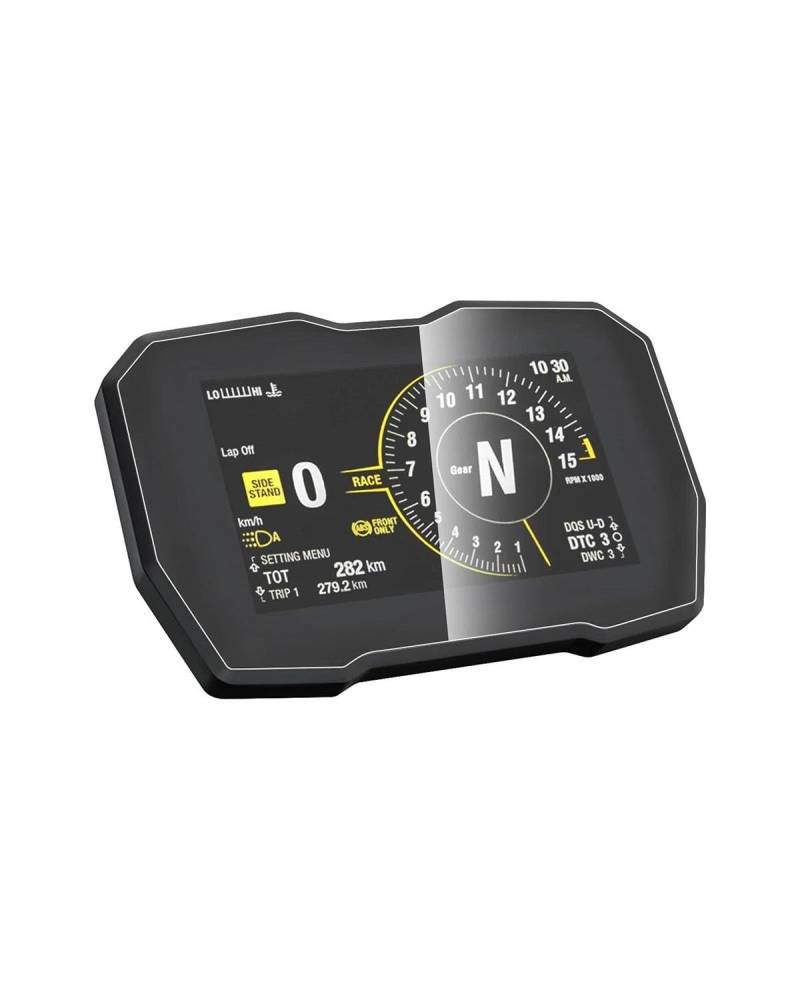 Für Ducati Für Panigale V4 2018-2022 Für Streetfighter V4 2020-2022 Motorrad Instrument Cluster Scratch Schutz Film Schutz(4 pcs) von VFHERCD