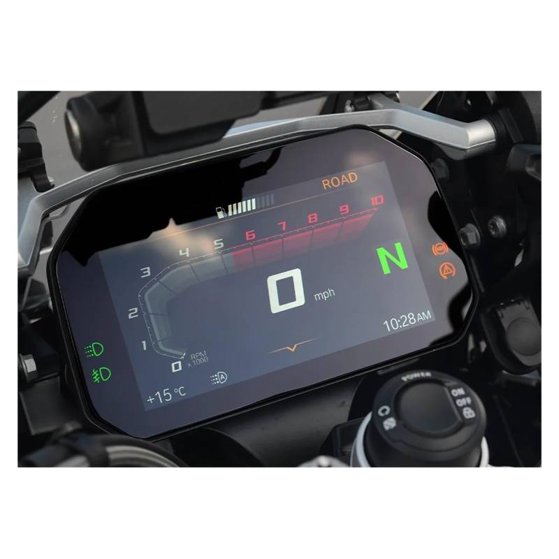 Für F800GS 2024 Zubehör Motorrad Konnektivität Dashboard Screen Protector Instrument Film F 800 GS F800GS Teile(10 Set) von VFHERCD