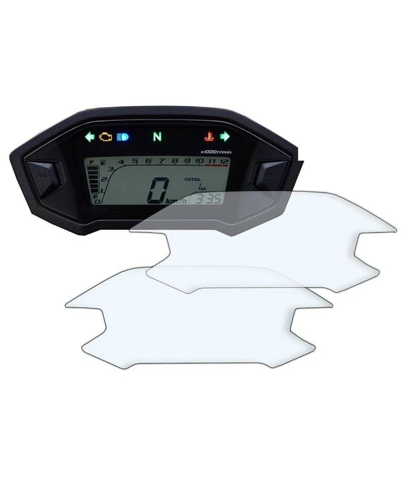 Für MSX125 400X Für CB400F Für CBR400R Für CRF250 Für MSX125 CBR500R Motorrad Cluster Scratch Schutz Film Screen Protector(5 PCS) von VFHERCD