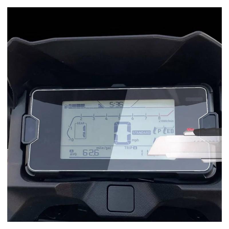 Für NC750X Für NC750 750X 2021 2022 2023 Motorrad Instrument Film Anti-Glare Dashboard Screen Protector Zubehör von VFHERCD