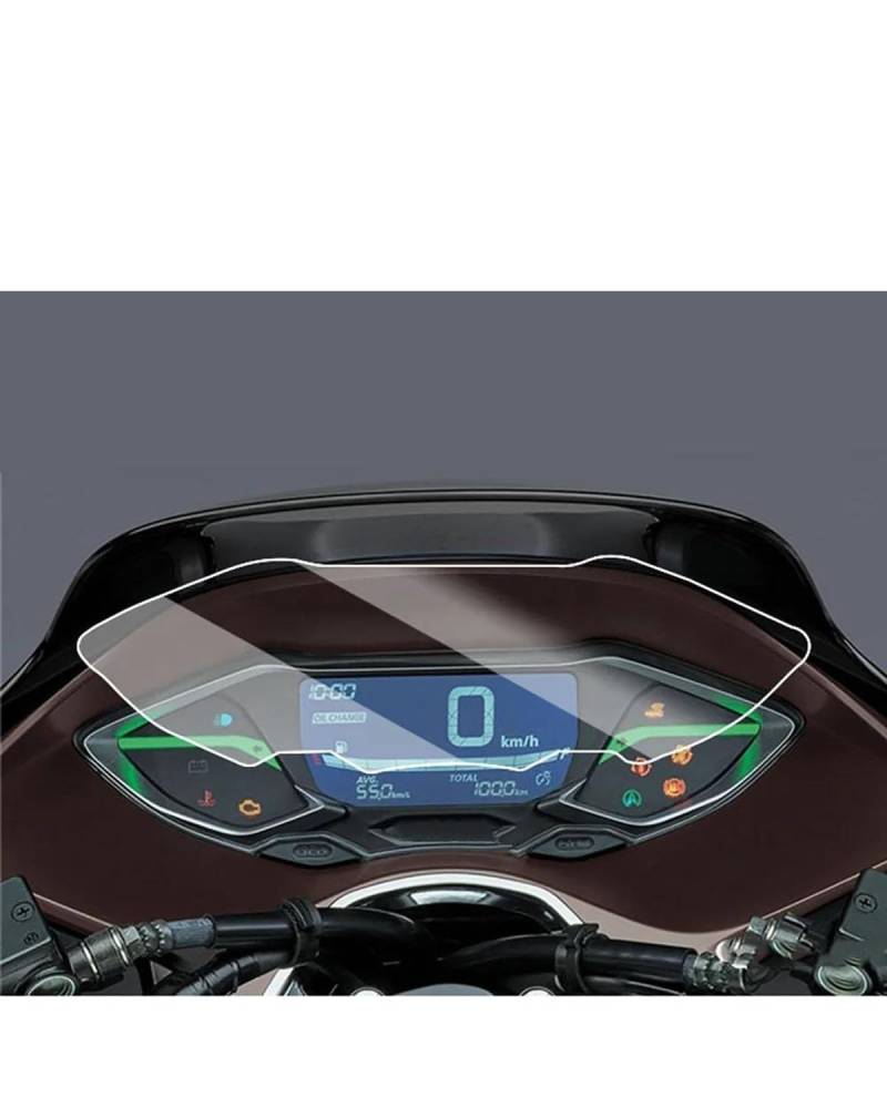 Für PCX160 2021 Motorrad Cluster Kratzschutz Film Screen Protector Instrument Tacho Bildschirm Aufkleber(2 Pieces) von VFHERCD