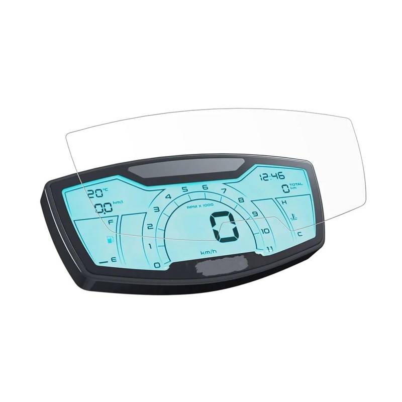 Für Piaggio Für Medley 125 Medley125 2020-2023 Motorrad Dashboard Screen Protector HD Schutz Film Zubehör(1 X PCS) von VFHERCD