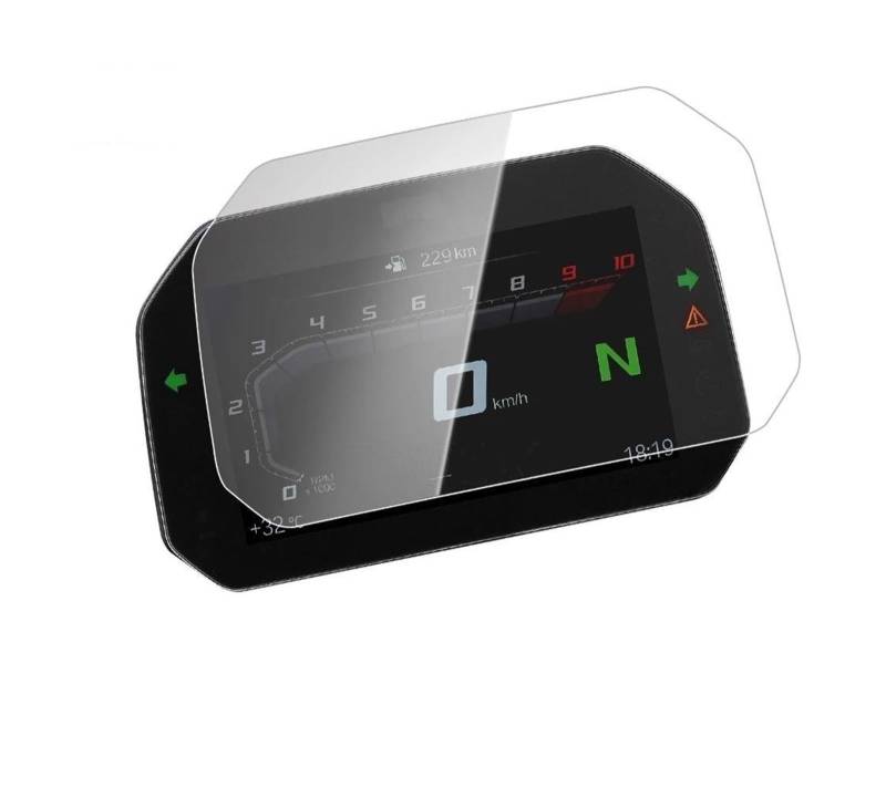 Für R1250GS ADV R1250R R1250RS R1200GS F900XR/R 2018-2022 Cluster-Bildschirmschutzfolie Armaturenbrett-Bildschirmschutz von VFHERCD