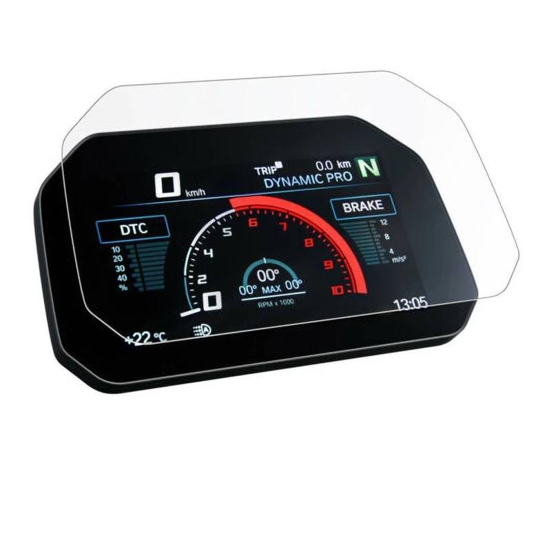 Für S1000R S1000RR S1000XR Zubehör Motorrad Cluster Scratch Schutz Film Dashboard Screen Protector von VFHERCD