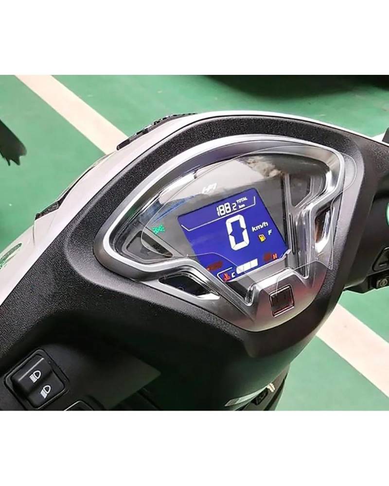 Für SCR110 Für SCR 110 2 Stück Motorrad Tacho Instrument Armaturenbrett Cluster Kratzschutzfolie von VFHERCD