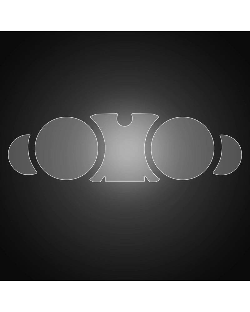 Für Suzuki Für Hayabusa GSX1300R GSX 1300R 2020-2023 Motorrad Scratch Cluster Screen Schutz Film Dashboard Screen Protector(2pcs) von VFHERCD