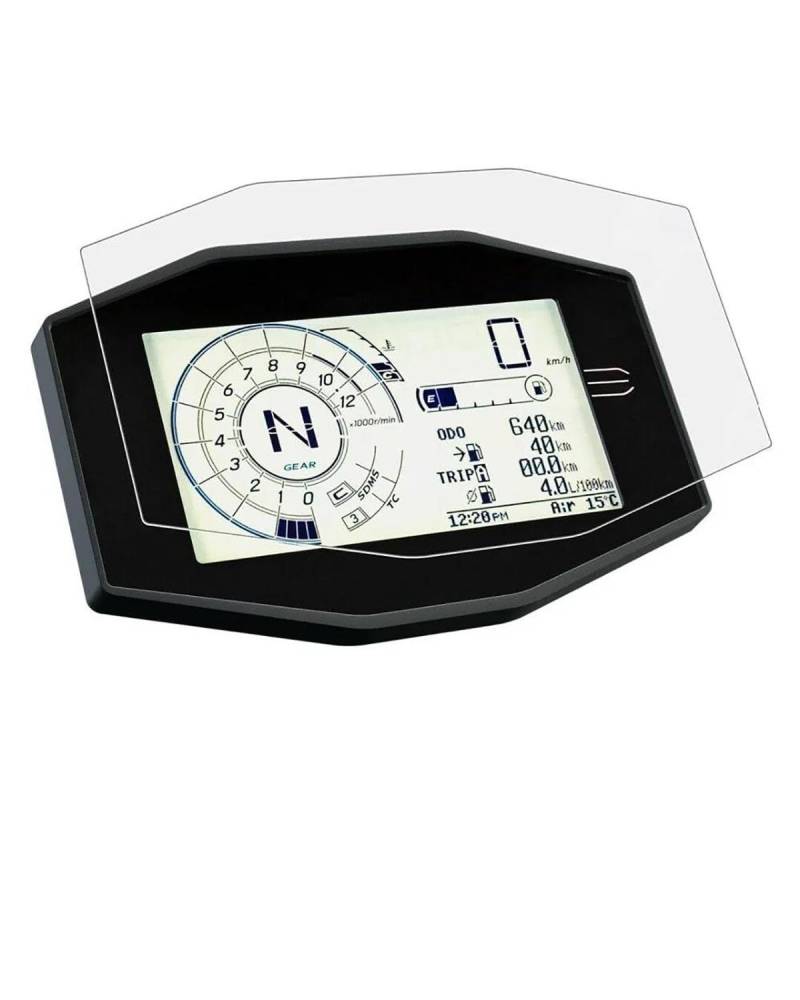 Für Suzuki Für V-Strom 1050 XT 2020 Für GSX-R1000 L7 2017-2020 Motorrad Instrument Cluster Scratch Film Screen Protector(5 Pieces) von VFHERCD
