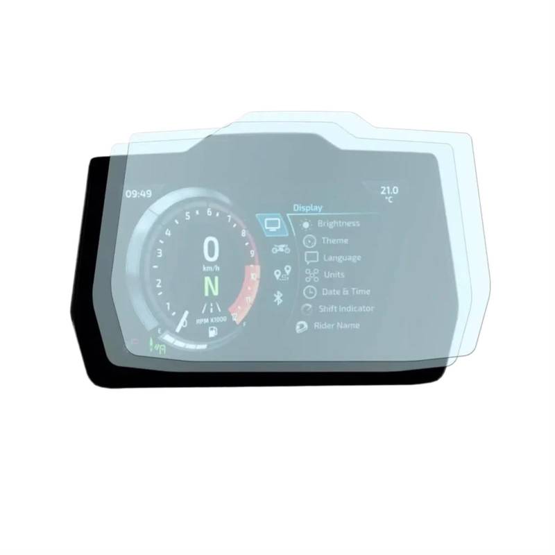 Für Triumph Für Tiger 1200 2022 Motorrad Zubehör Drehzahlmesser Kratzen Kombination Bildschirm Instrument Panel Schutz Film(1 PCS) von VFHERCD