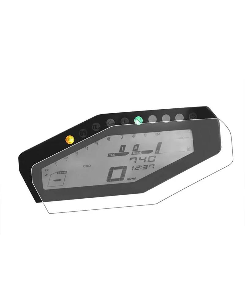 Für Yamaha MT-09 Für MT09 FZ09 2013-2020 Motorrad Instrument Panel Membran Schutz Film Screen Protector(4pcs) von VFHERCD