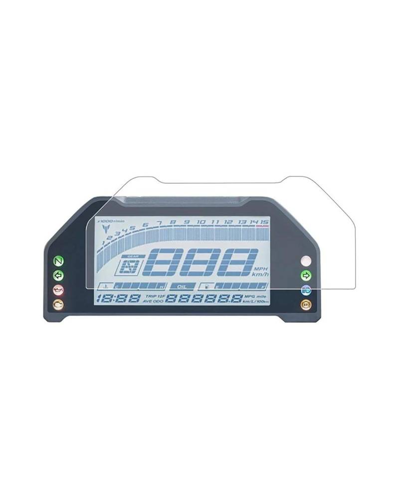 Für Yamaha MT03 MT25 2020-2022 Für YZF-R25 2019-2022 YZFR3 YZFR15 2022 Motorrad Instrument Film Dashboard Screen Protector(4 pcs) von VFHERCD
