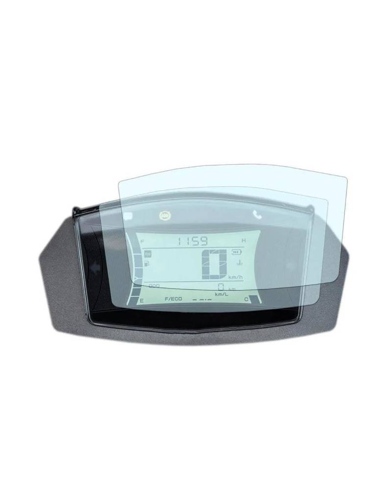 Für Yamaha NMAX125 Für NMAX155 N-MAX 125 155 2020-2023 Motorrad Scratch Cluster Screen Dashboard Schutz Instrument Film(4 Sets) von VFHERCD