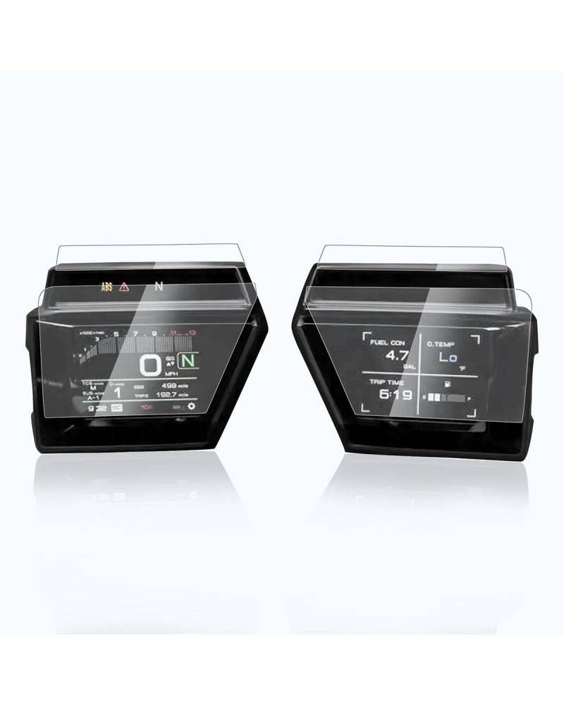 Für Yamaha Tracer9 Tracer 9 Tracer-9 GT 2021 Motorrad Instrument Cluster Kratzschutz Film Dashboard Screen Protector(2 Set) von VFHERCD