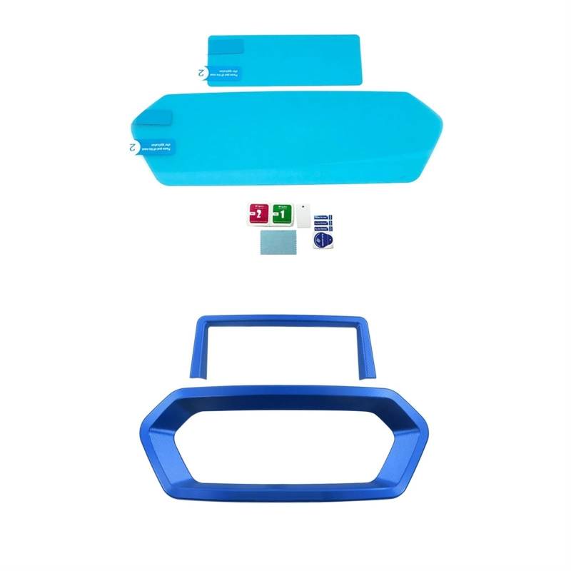 Für Yamaha Xmax 300 XMAX300 2023 Zubehör Motorrad Cluster Scratch Schutz Film Abdeckung Screen Protector Dashboard(09-Blue Set) von VFHERCD