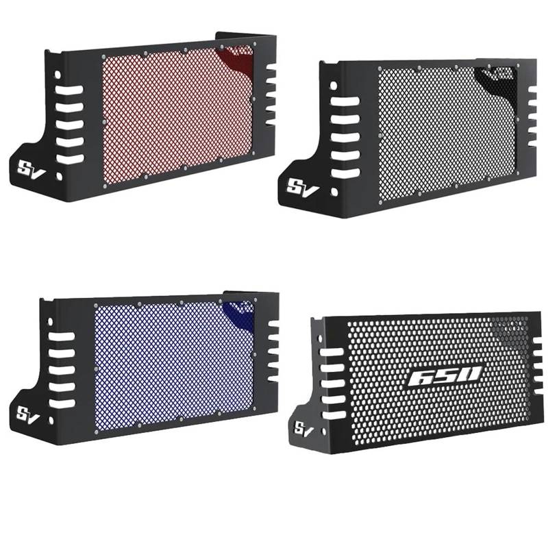 Kühler Schutz Grille FÜR Suzuki SV650X ABS 2018-2019-2020-2021-2022-2023-2024 Motorrad Kühler Schutz Grille Abdeckung Grill Mesh Net Protector SV650(Blue) von VFHERCD
