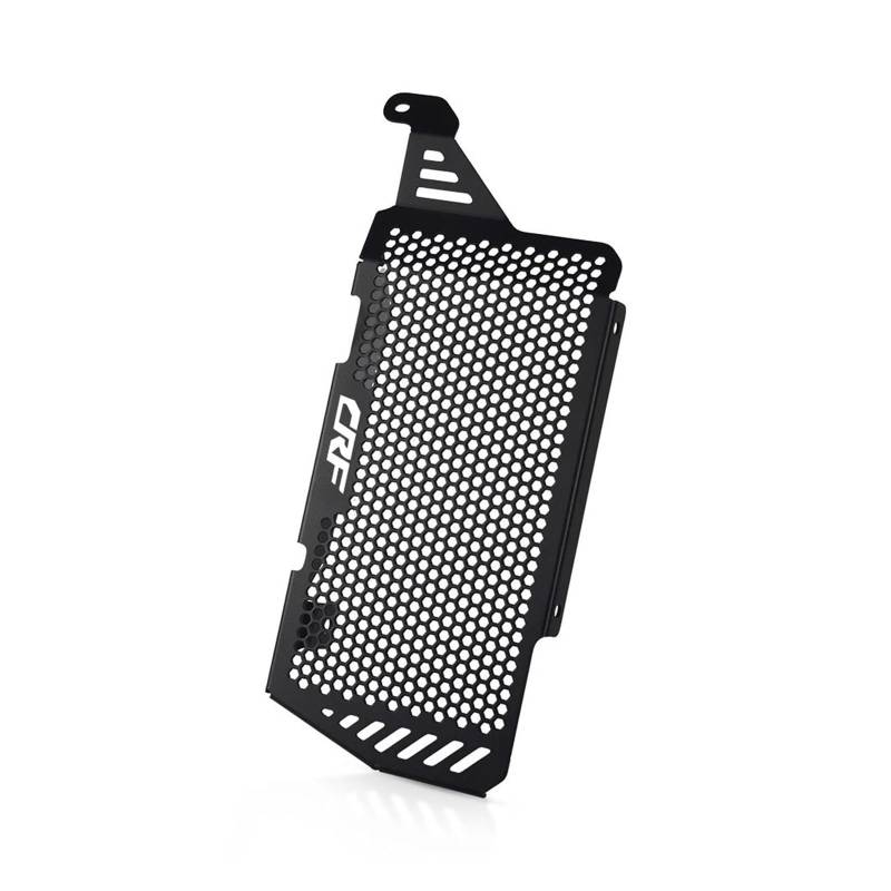 Kühler Schutz Grille Für CRF 300L 300 CRF300 L 2022 2021 Motorrad Zubehör 2023 CRF300L Aluminium Kühlergrill Wache Abdeckung Schutz(Black CRF Logo) von VFHERCD