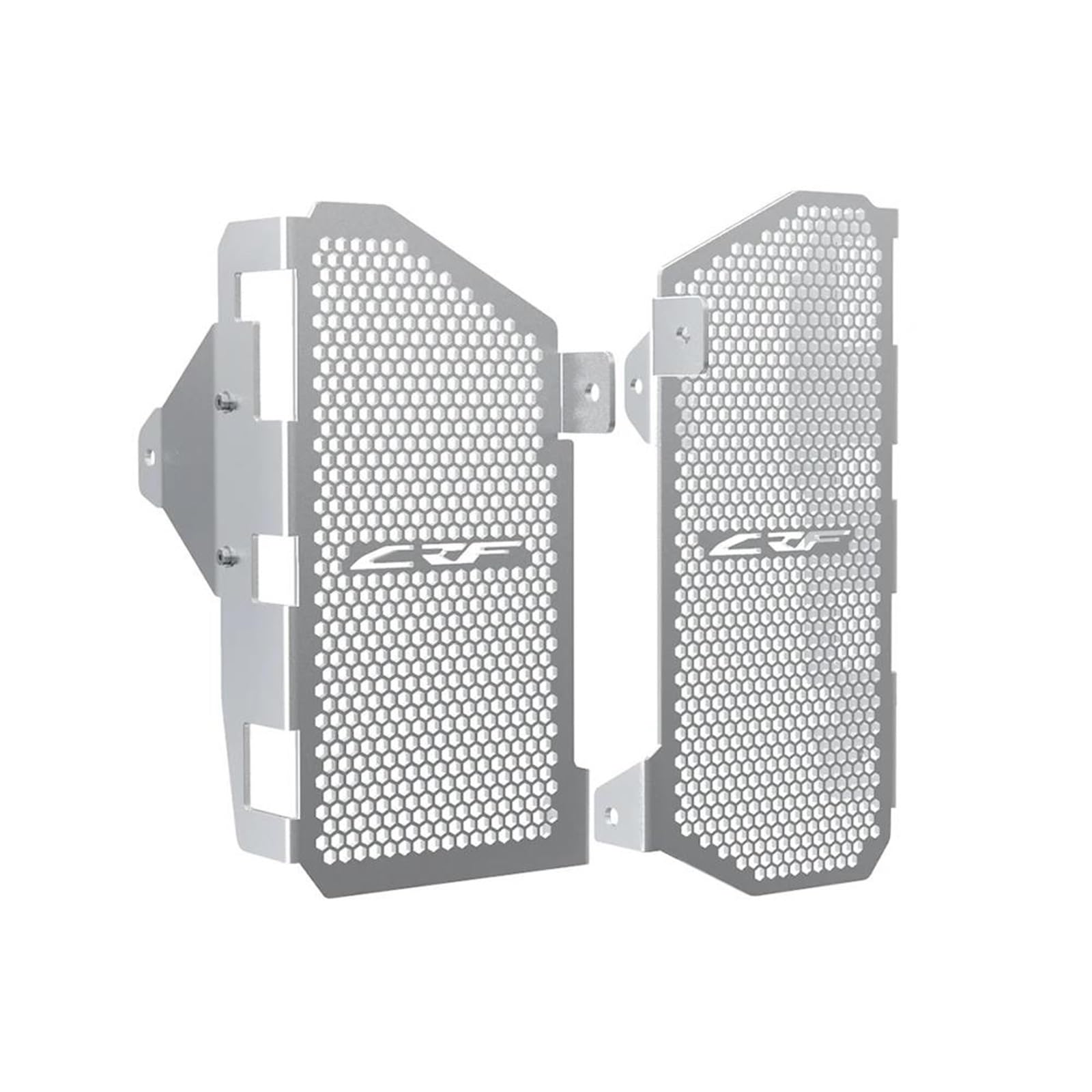 Kühler Schutz Grille Für CRF450L CRF450X CRF 450L 450 XL Kühler Schutz Grille Abdeckung Wasser Tank Net 2019-2022 2021 2020 2024 2023 Motorräder(Silver) von VFHERCD