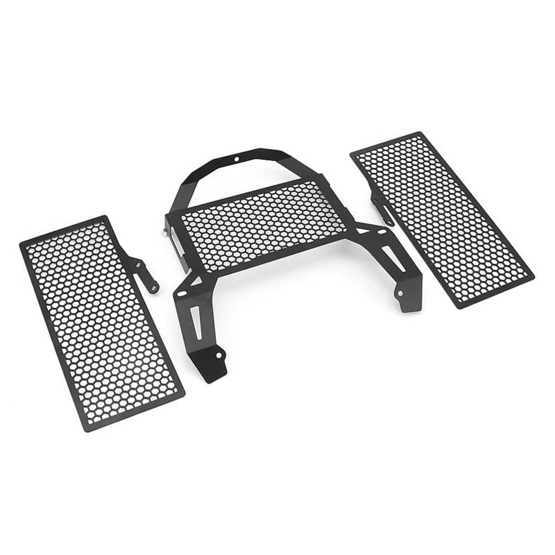 Kühler Schutz Grille Für Ducati Multistrada V4 MULTISTRADA V4 2021 2022 Motorrad Zubehör Schwarz Kühlergrill Abdeckung Schutz Ölkühler Schutz(Set) von VFHERCD