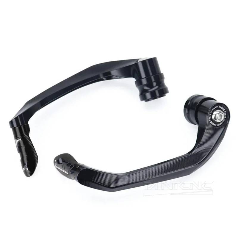 Kupplung Bremshebel Für Ducati Für V4 V4S V4R V4SP V4SP2 SUPERL EGGERA 2022 Vorne Bremse Kupplung Protector Hebel Motorrad Lenker Fliege Stange(Black) von VFHERCD