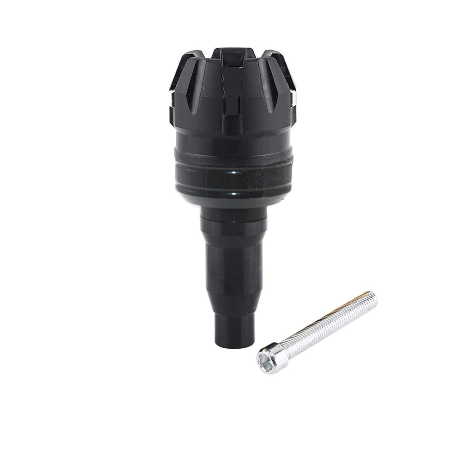 Motorrad Schutz Stange Motor Anti-Fallen Rahmen Slider Kappe M10 10mm Schraube Universal Anti Crash Kollision Fallen Schutz(Black) von VFHERCD