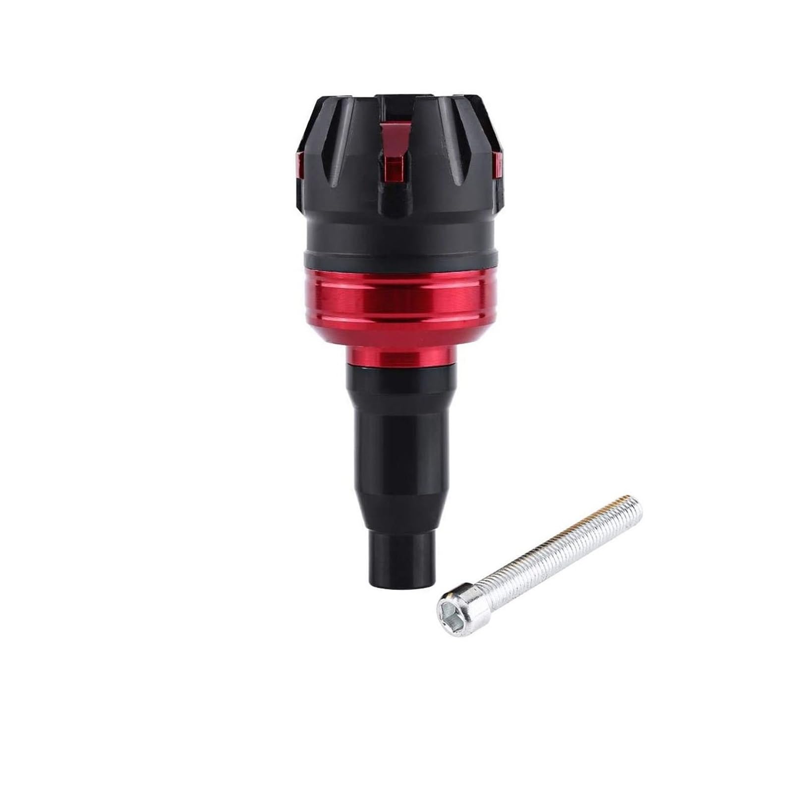 Motorrad Schutz Stange Motor Anti-Fallen Rahmen Slider Kappe M10 10mm Schraube Universal Anti Crash Kollision Fallen Schutz(RED) von VFHERCD