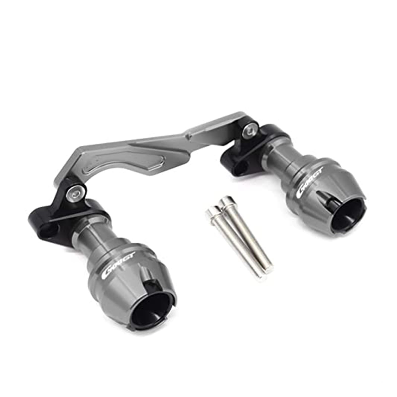 Motorrad Zubehör Anti-Kollision Slider Schutz Schalldämpfer Rohr Rahmen Slider Fallen Schutz Für C400X C400GT C 400X 400GT(Gray) von VFHERCD