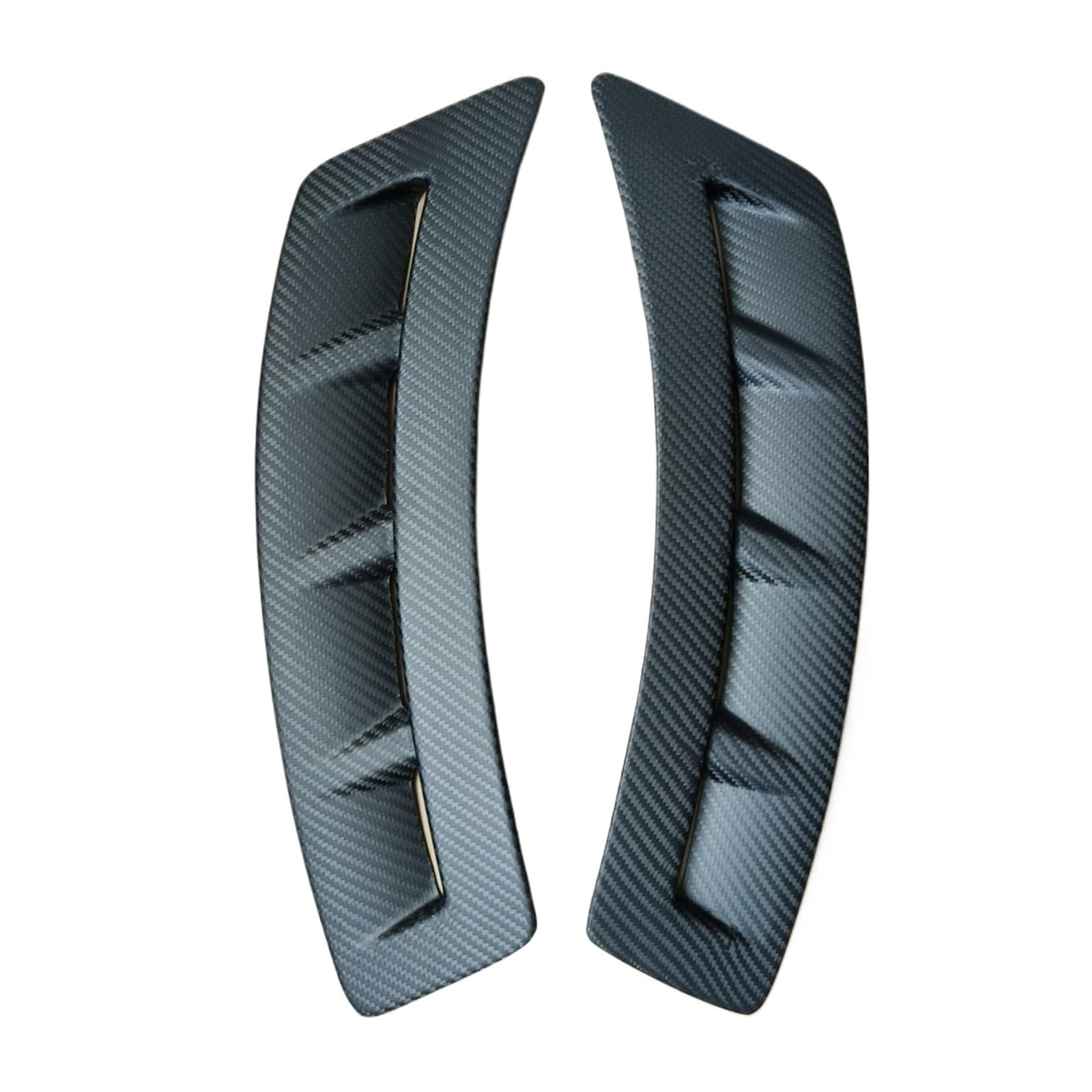 VFKJGNcgfb Äußere Seite Kotflügel Lufteinlass Abdeckung Kompatibel for Infiniti FX 2009-2013 QX70 2014-2022 Real Dry Carbon Fiber Auto Nachrüst-Zubehör(Matte Black) von VFKJGNcgfb