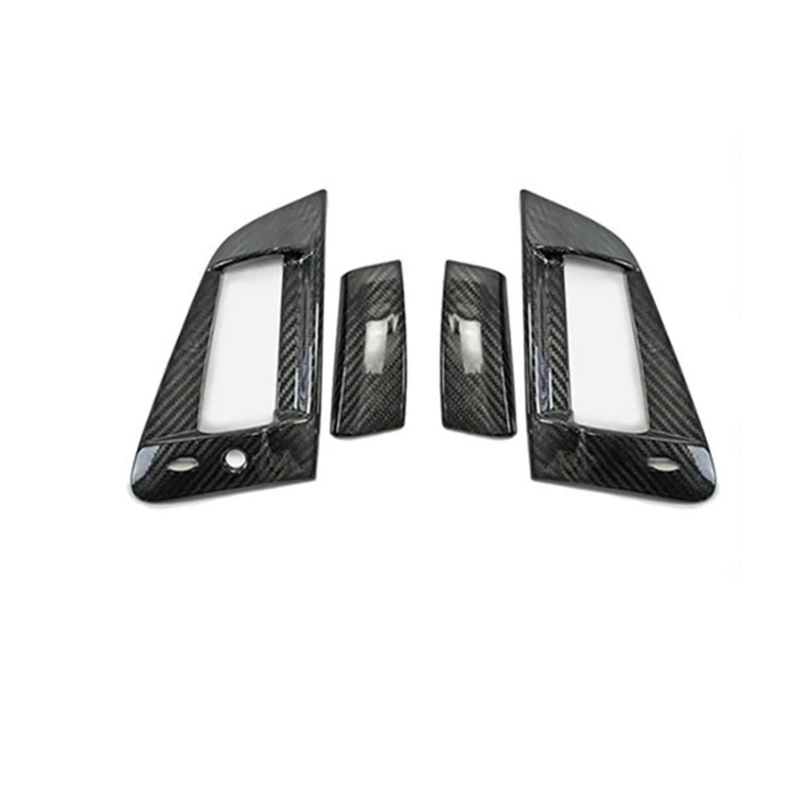 VFKJGNcgfb Außentürgriff-Panel-Trimmabdeckung Kompatibel for Nissan 370Z Z34 2009-2021 Geschmiedetes Carbonfaser-Autodekorations-Modifikationszubehör(Black Carbon LHD) von VFKJGNcgfb