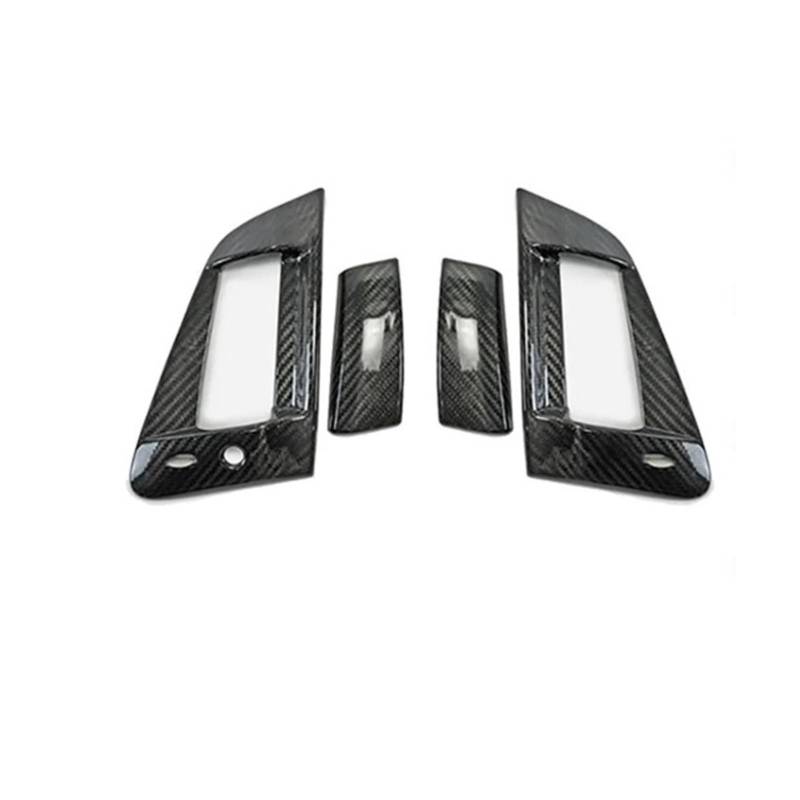 VFKJGNcgfb Außentürgriff-Panel-Trimmabdeckung Kompatibel for Nissan 370Z Z34 2009-2021 Geschmiedetes Carbonfaser-Autodekorations-Modifikationszubehör(Black Carbon LHD) von VFKJGNcgfb