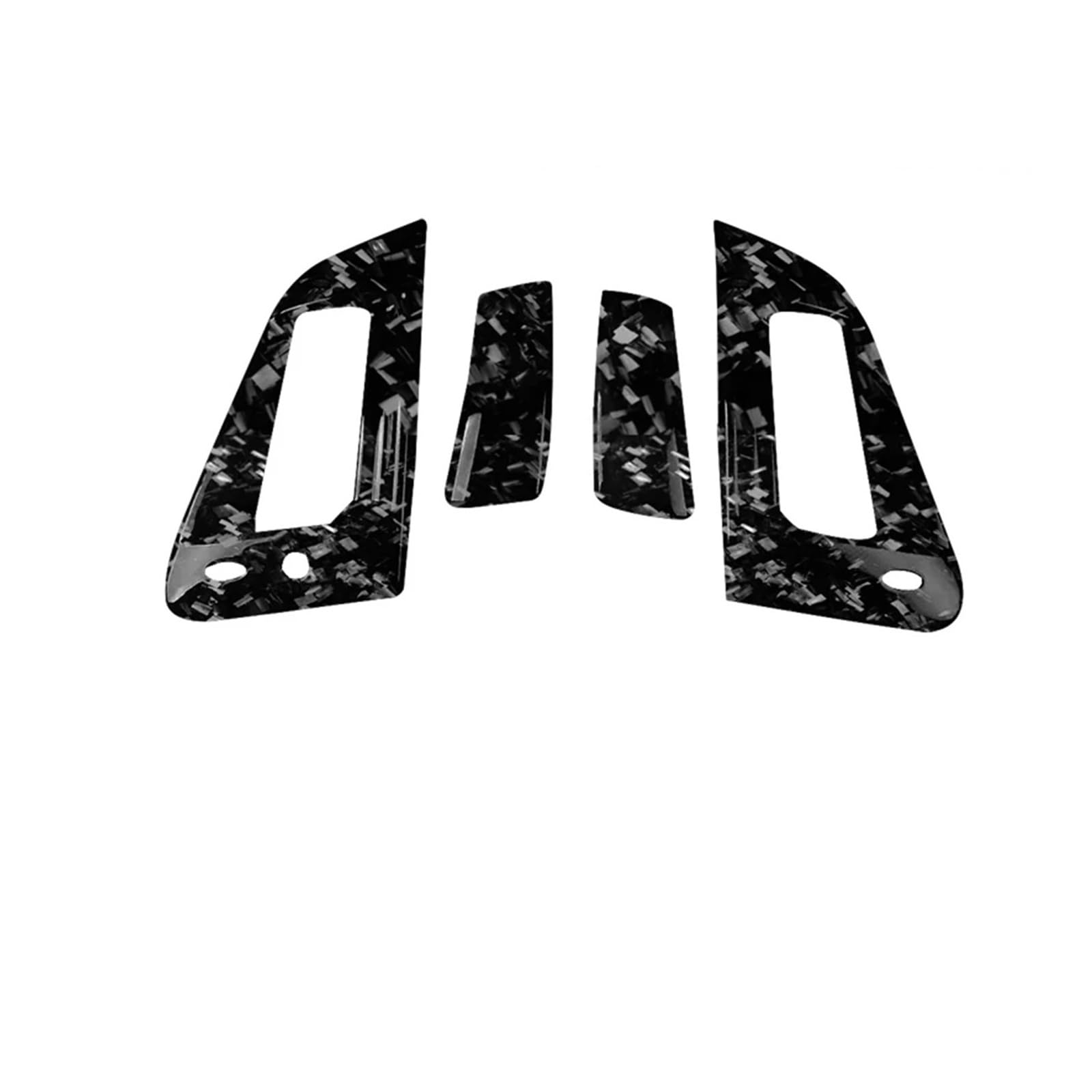 VFKJGNcgfb Außentürgriff-Panel-Trimmabdeckung Kompatibel for Nissan 370Z Z34 2009-2021 Geschmiedetes Carbonfaser-Autodekorations-Modifikationszubehör(Forged Carbon RHD) von VFKJGNcgfb
