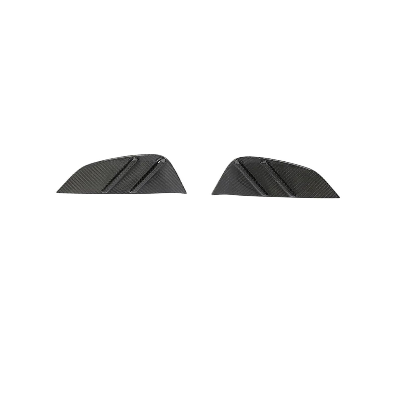 VFKJGNcgfb Auto-Front-Luftauslass-Zierleisten, kompatibel mit BMW G80 M3 Limousine 2021–2023, Dry Carbon Auto-Lufteinlass-Ersatzabdeckung, Zierleiste, vordere Kotflügel von VFKJGNcgfb