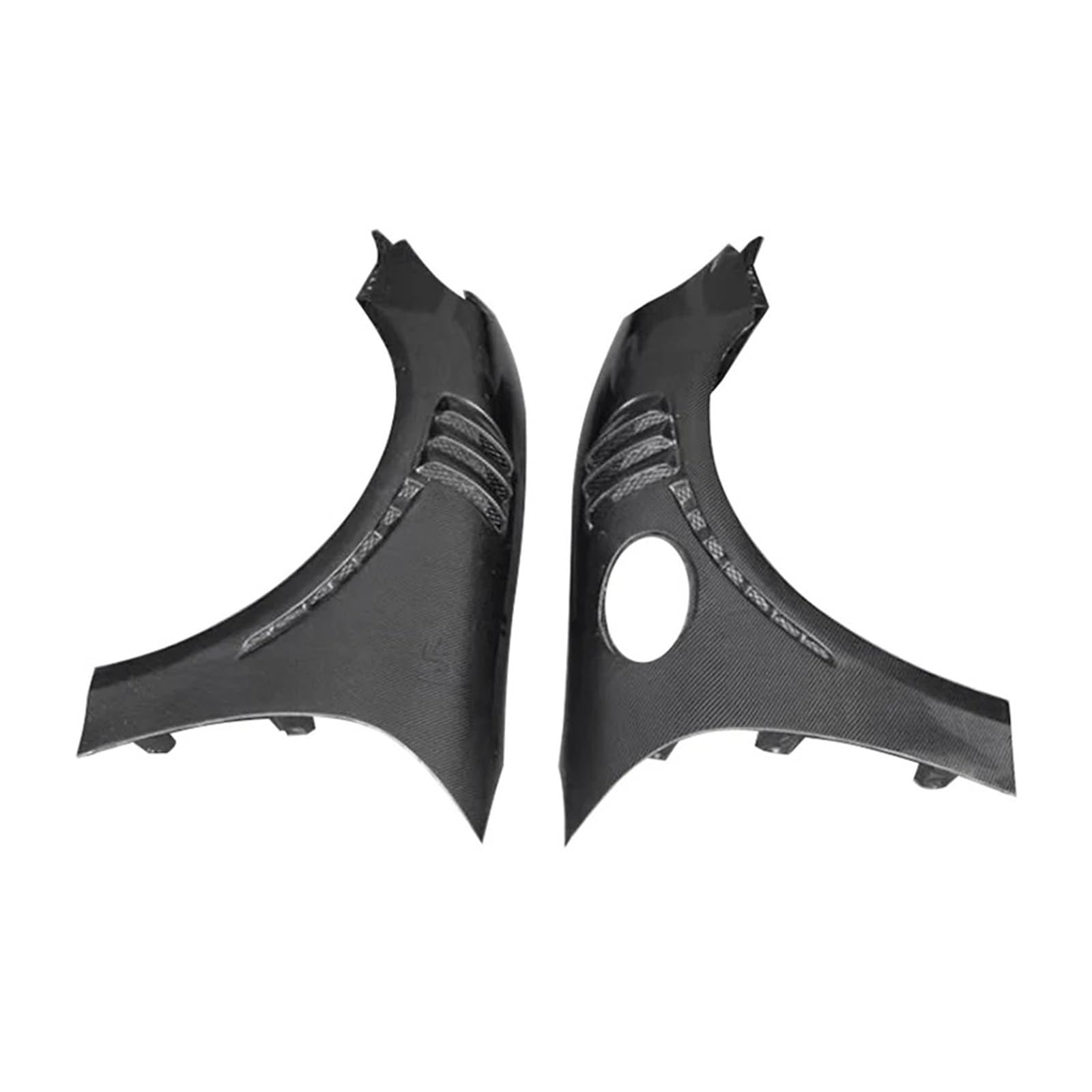 VFKJGNcgfb Auto Frontstoßstange Seitenkotflügel Lüftungsschlitzabdeckungen Zierleisten Kompatibel for Porsche 718 981 Carbonfaserteile Upgrade Body Kit(718 Carbon Fiber) von VFKJGNcgfb