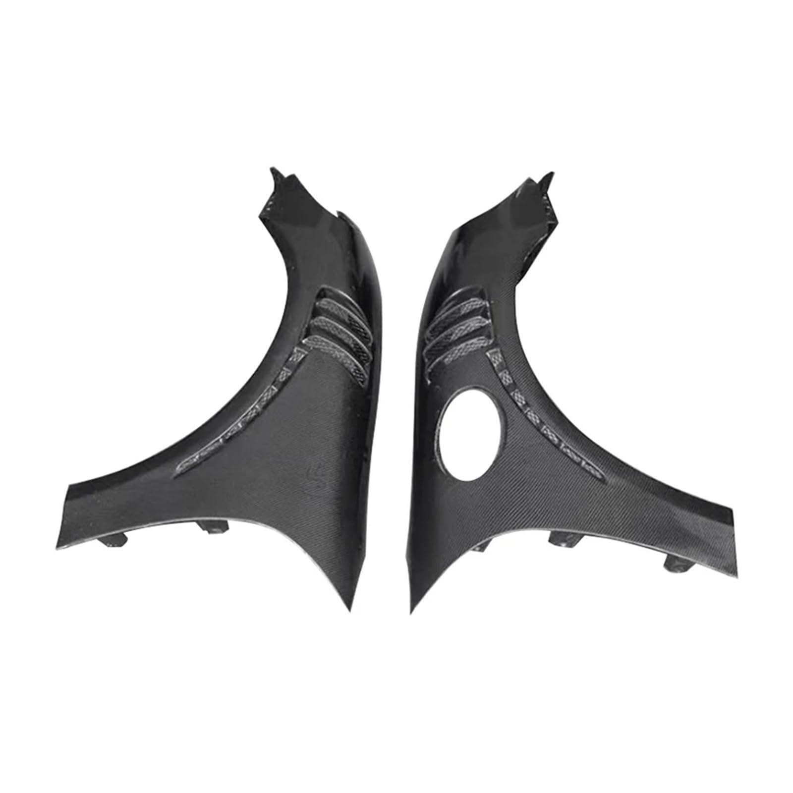 VFKJGNcgfb Auto Frontstoßstange Seitenkotflügel Lüftungsschlitzabdeckungen Zierleisten Kompatibel for Porsche 718 981 Carbonfaserteile Upgrade Body Kit(981 Carbon Fiber) von VFKJGNcgfb
